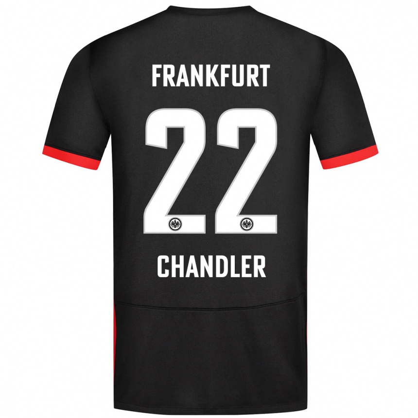 Enfant Football Maillot Timothy Chandler #22 Noir Tenues Extérieur 2024/25 Canada