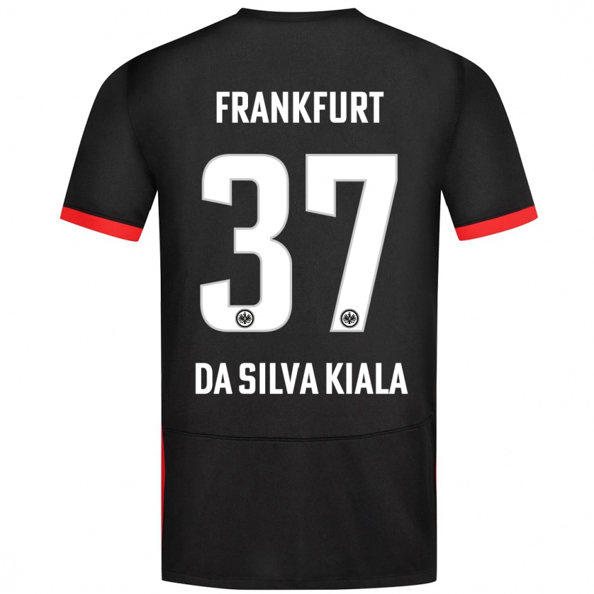 Kids Football Joel Da Silva Kiala #37 Black Away Jersey 2024/25 T-Shirt Canada