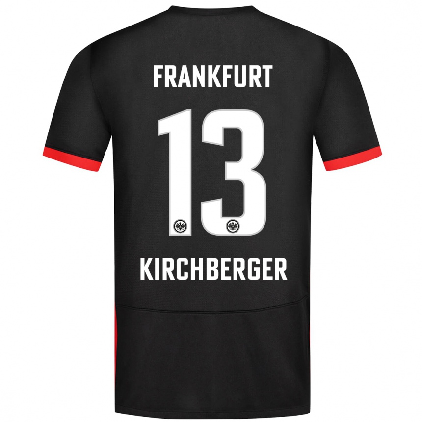 Kids Football Virginia Kirchberger #13 Black Away Jersey 2024/25 T-Shirt Canada