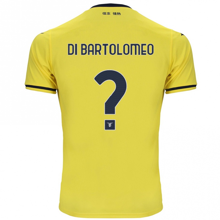 Enfant Football Maillot Damiano Di Bartolomeo #0 Jaune Tenues Extérieur 2024/25 Canada