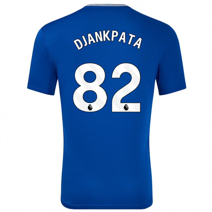 Homme Football Maillot Halid Djankpata #82 Bleu Avec Tenues Domicile 2024/25 Canada