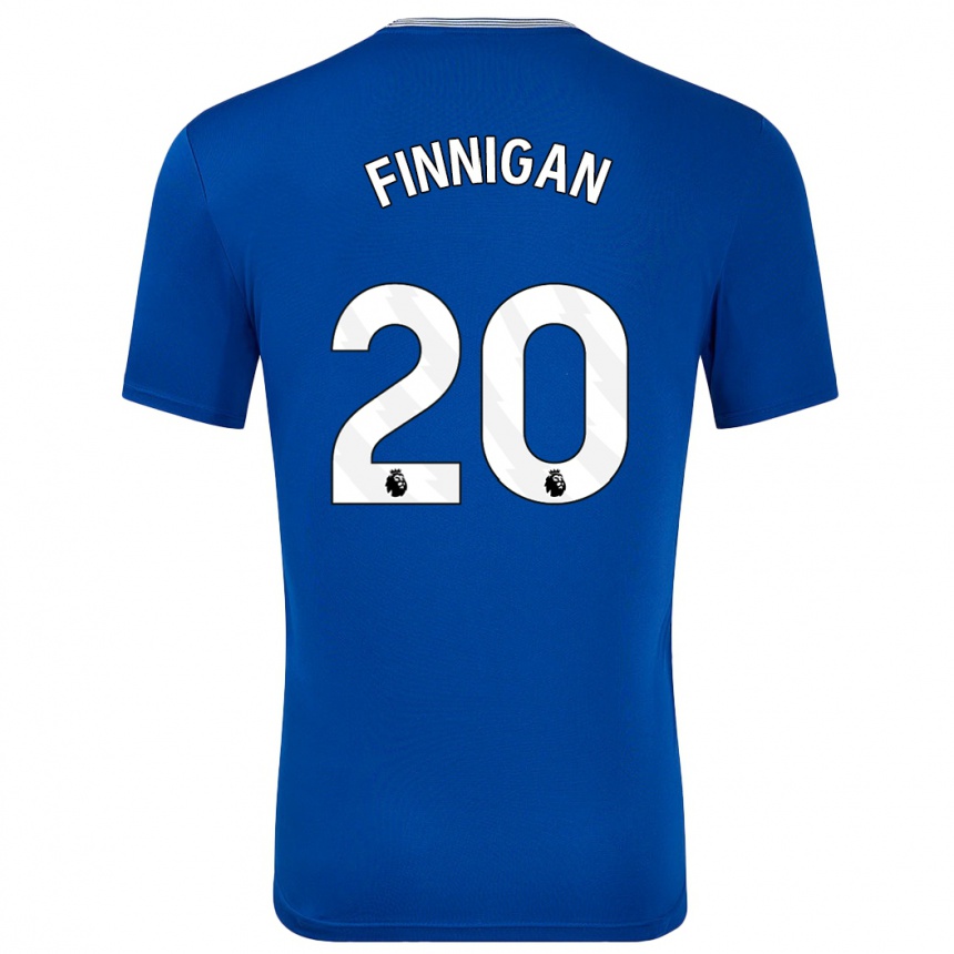 Homme Football Maillot Megan Finnigan #20 Bleu Avec Tenues Domicile 2024/25 Canada