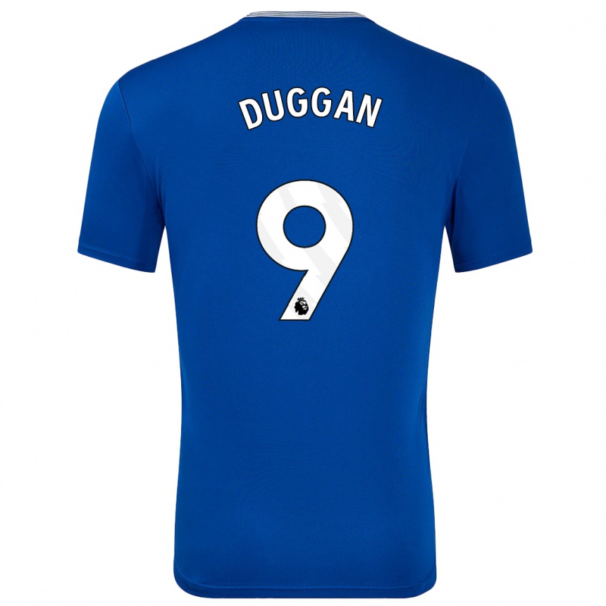 Homme Football Maillot Toni Duggan #9 Bleu Avec Tenues Domicile 2024/25 Canada