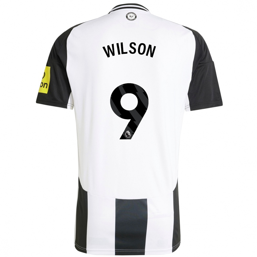 Men Football Callum Wilson #9 White Black Home Jersey 2024/25 T-Shirt Canada