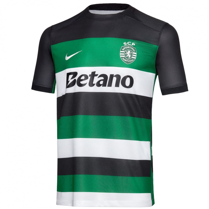 Homme Football Maillot Francisco Silva #0 Noir Blanc Vert Tenues Domicile 2024/25 Canada