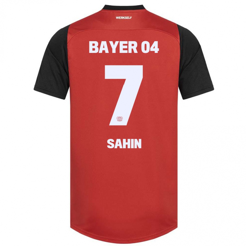 Men Football Batuhan Sahin #7 Red Black Home Jersey 2024/25 T-Shirt Canada