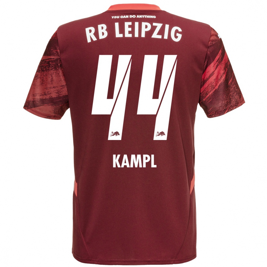 Men Football Kevin Kampl #44 Burgundy Away Jersey 2024/25 T-Shirt Canada