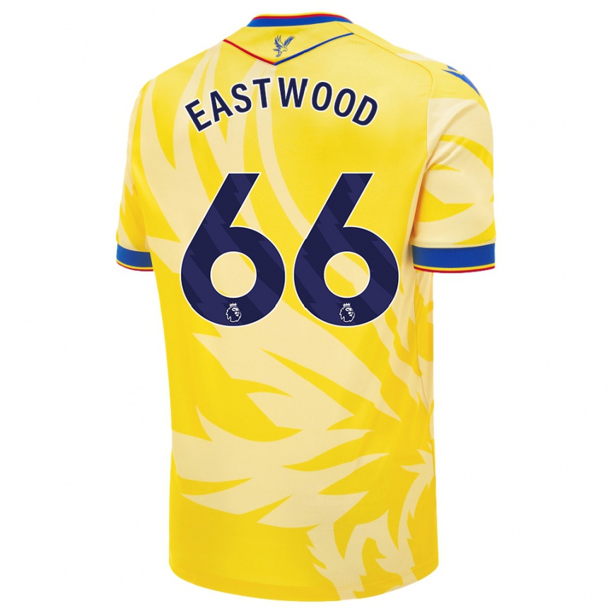 Homme Football Maillot Billy Eastwood #66 Jaune Tenues Extérieur 2024/25 Canada