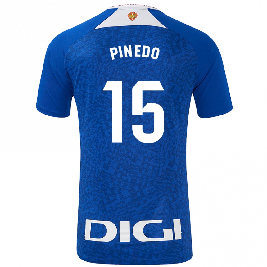 Homme Football Maillot Clara Pinedo Castresana #15 Bleu Roi Tenues Extérieur 2024/25 Canada