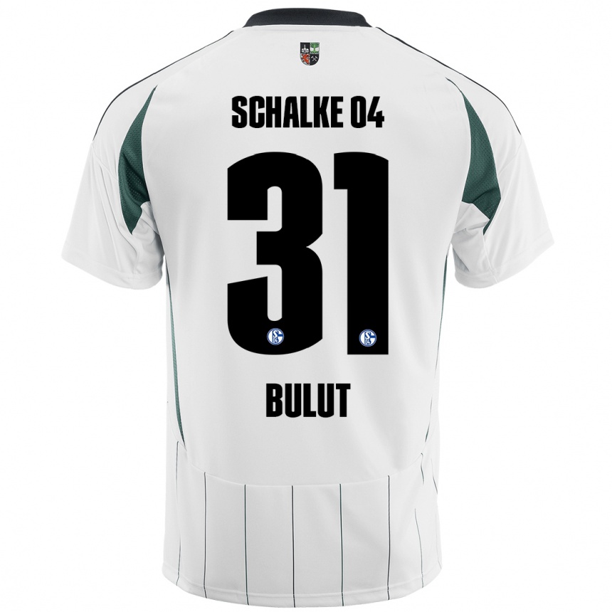 Men Football Taylan Bulut #31 White Green Away Jersey 2024/25 T-Shirt Canada