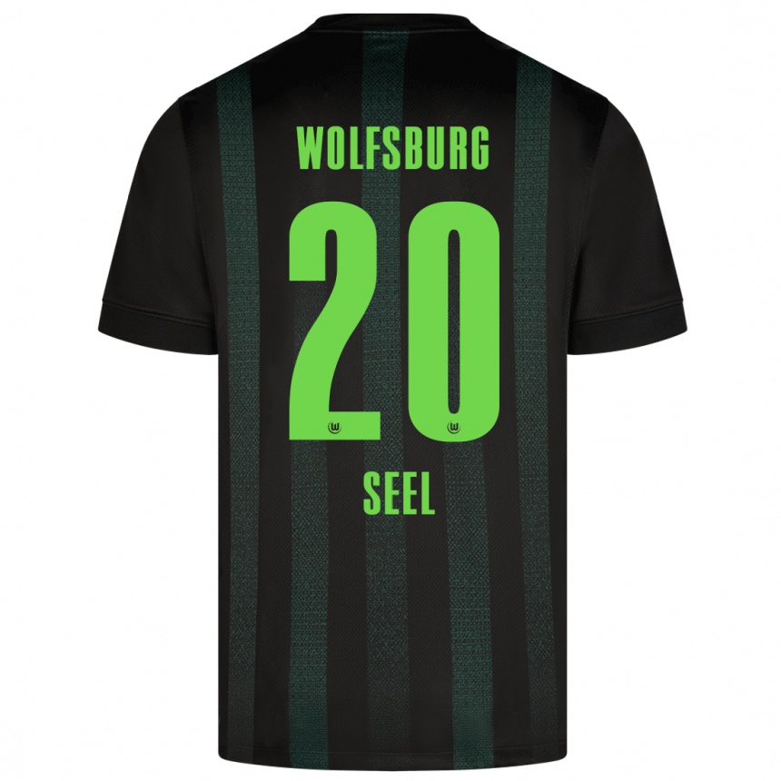 Men Football William Seel #20 Dark Green Away Jersey 2024/25 T-Shirt Canada