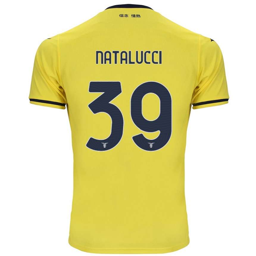 Homme Football Maillot Serena Natalucci #39 Jaune Tenues Extérieur 2024/25 Canada