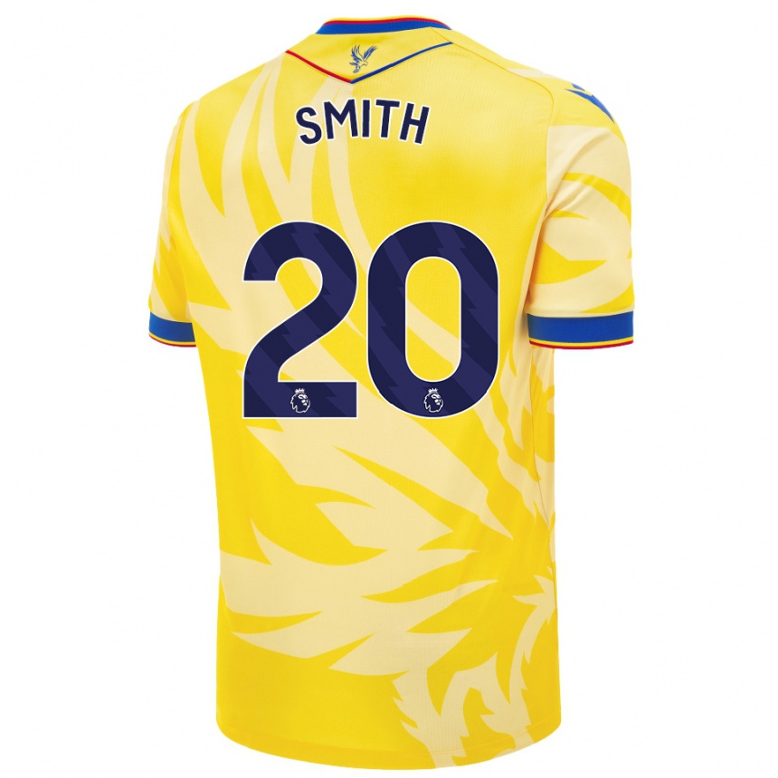 Femme Football Maillot Hope Smith #20 Jaune Tenues Extérieur 2024/25 Canada