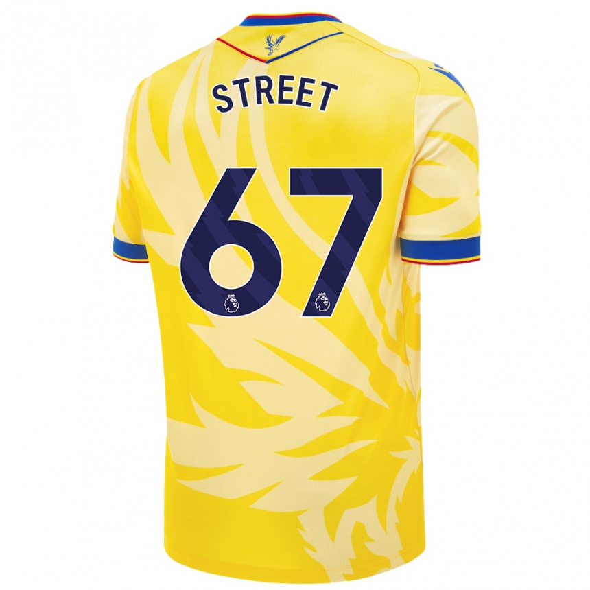 Femme Football Maillot Rob Street #67 Jaune Tenues Extérieur 2024/25 Canada