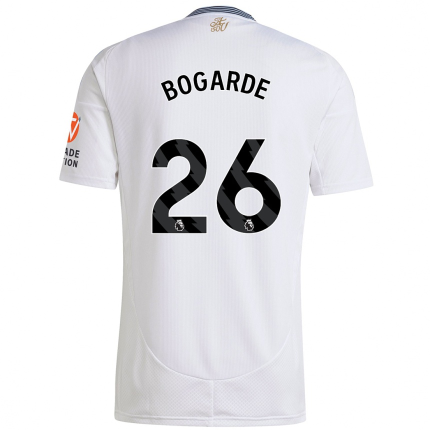 Women Football Lamare Bogarde #26 White Away Jersey 2024/25 T-Shirt Canada