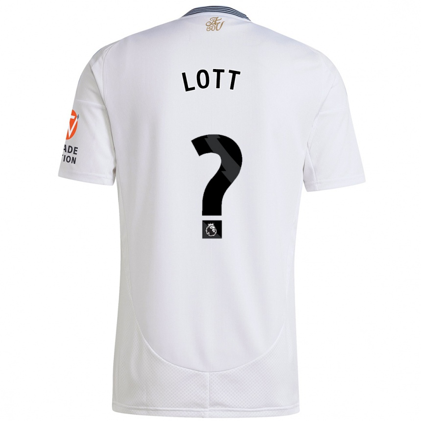 Women Football Max Lott #0 White Away Jersey 2024/25 T-Shirt Canada