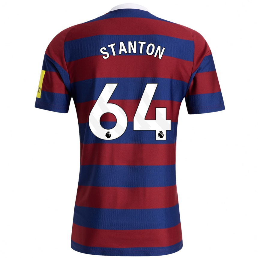 Femme Football Maillot Ellis Stanton #64 Bordeaux Bleu Marine Tenues Extérieur 2024/25 Canada