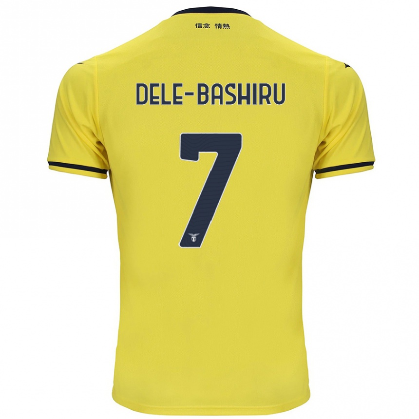 Women Football Fisayo Dele-Bashiru #7 Yellow Away Jersey 2024/25 T-Shirt Canada