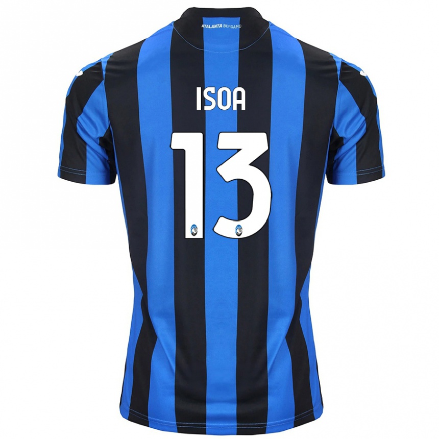 Enfant Football Maillot Isaac Isoa #13 Bleu Noir Tenues Domicile 2024/25 Canada