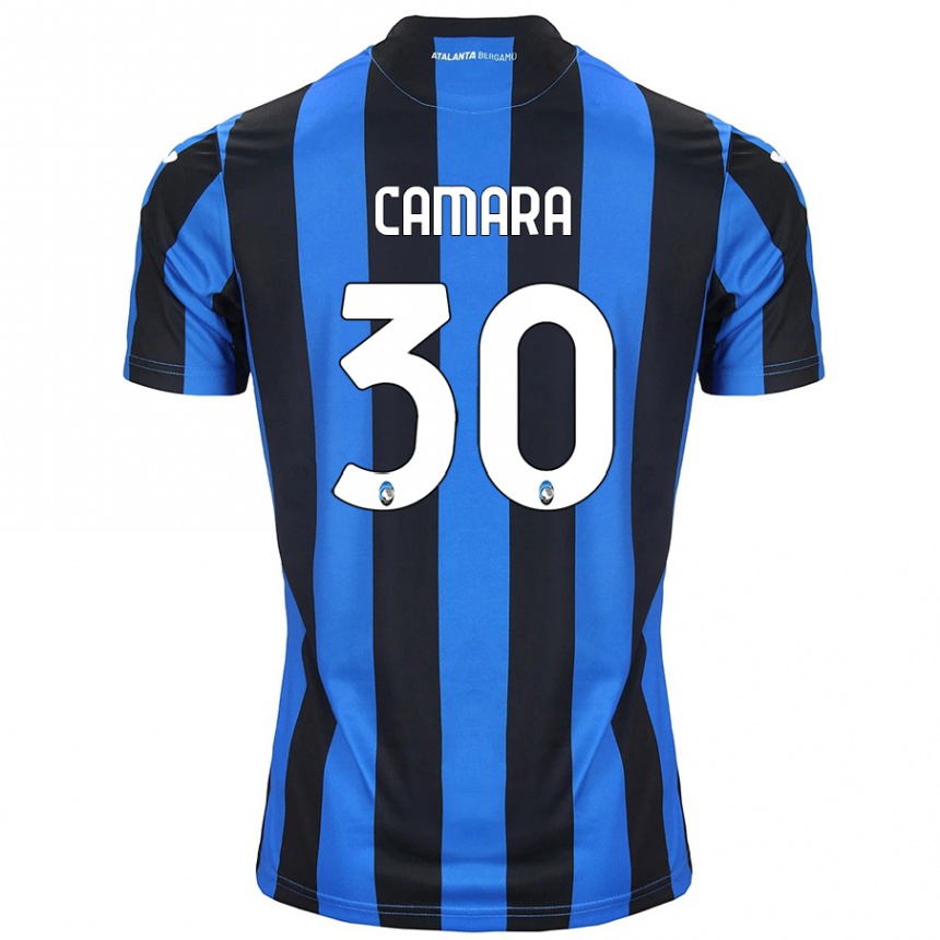 Enfant Football Maillot Henry Camara #30 Bleu Noir Tenues Domicile 2024/25 Canada