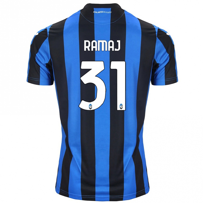 Enfant Football Maillot Gabriel Ramaj #31 Bleu Noir Tenues Domicile 2024/25 Canada