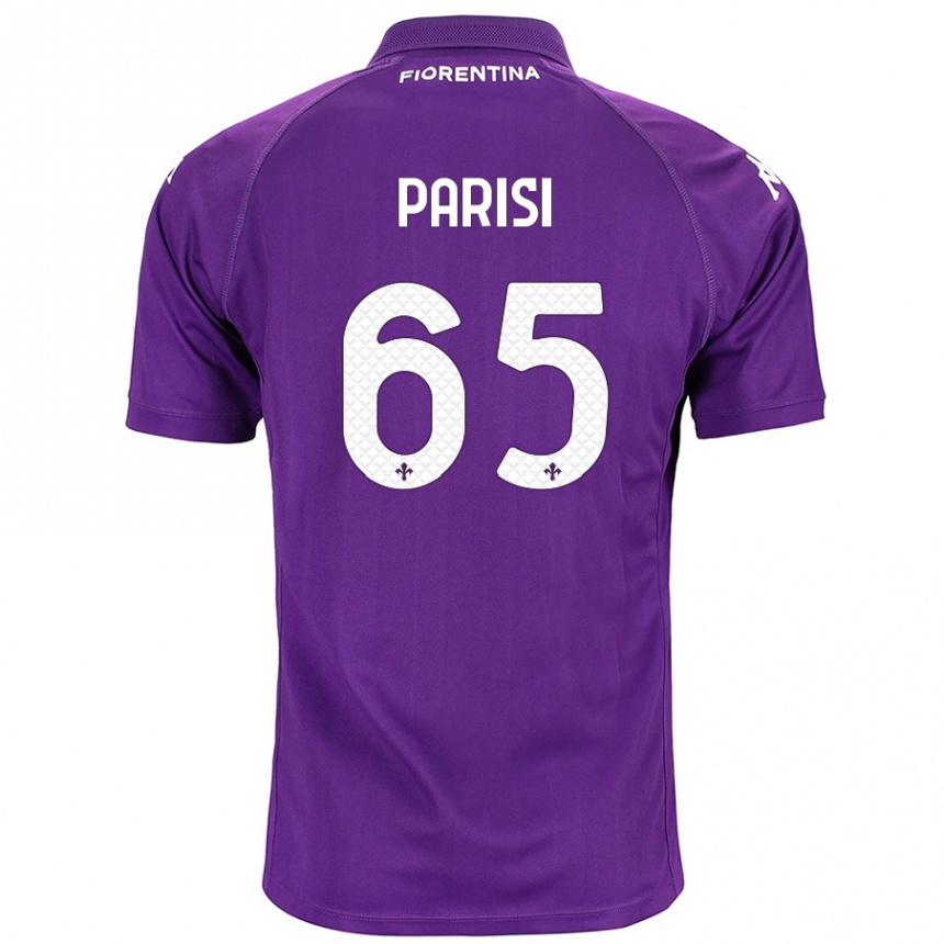 Kids Football Fabiano Parisi #65 Purple Home Jersey 2024/25 T-Shirt Canada