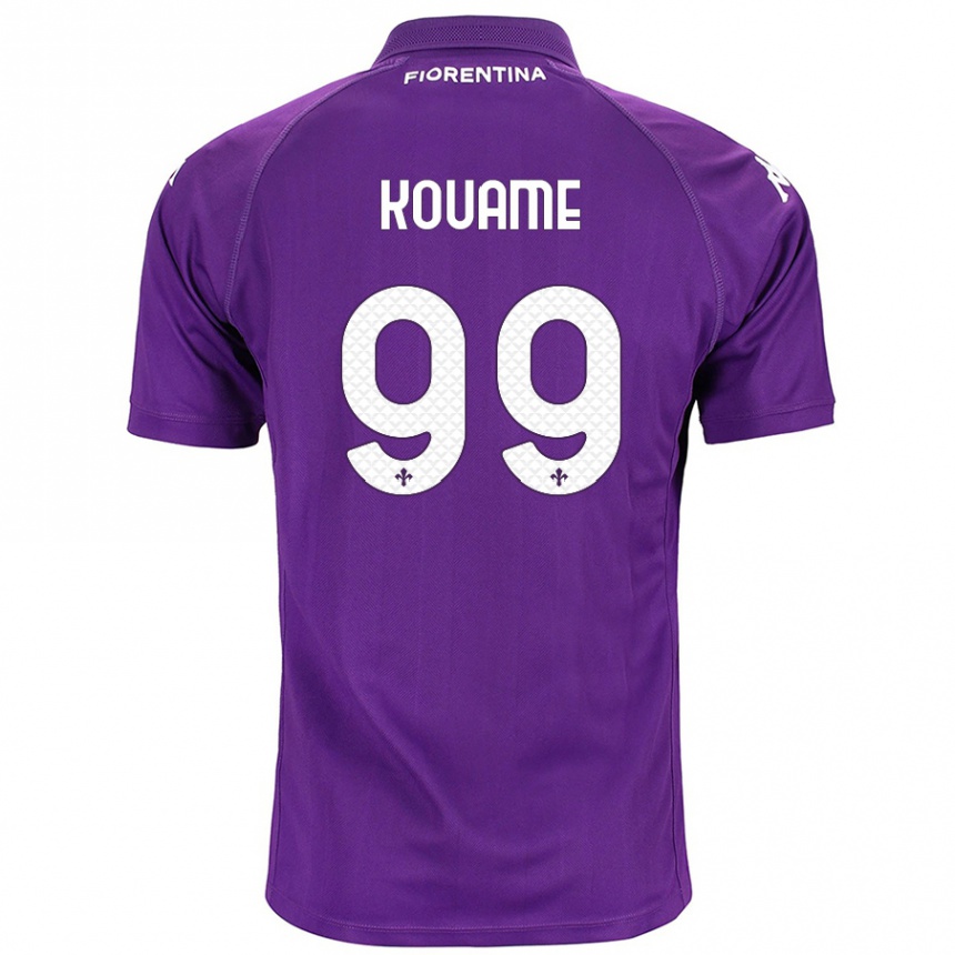 Enfant Football Maillot Christian Kouamé #99 Violet Tenues Domicile 2024/25 Canada