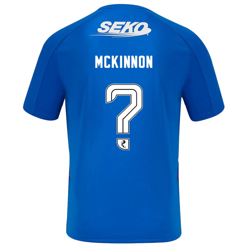 Kids Football Cole Mckinnon #0 Dark Blue Home Jersey 2024/25 T-Shirt Canada