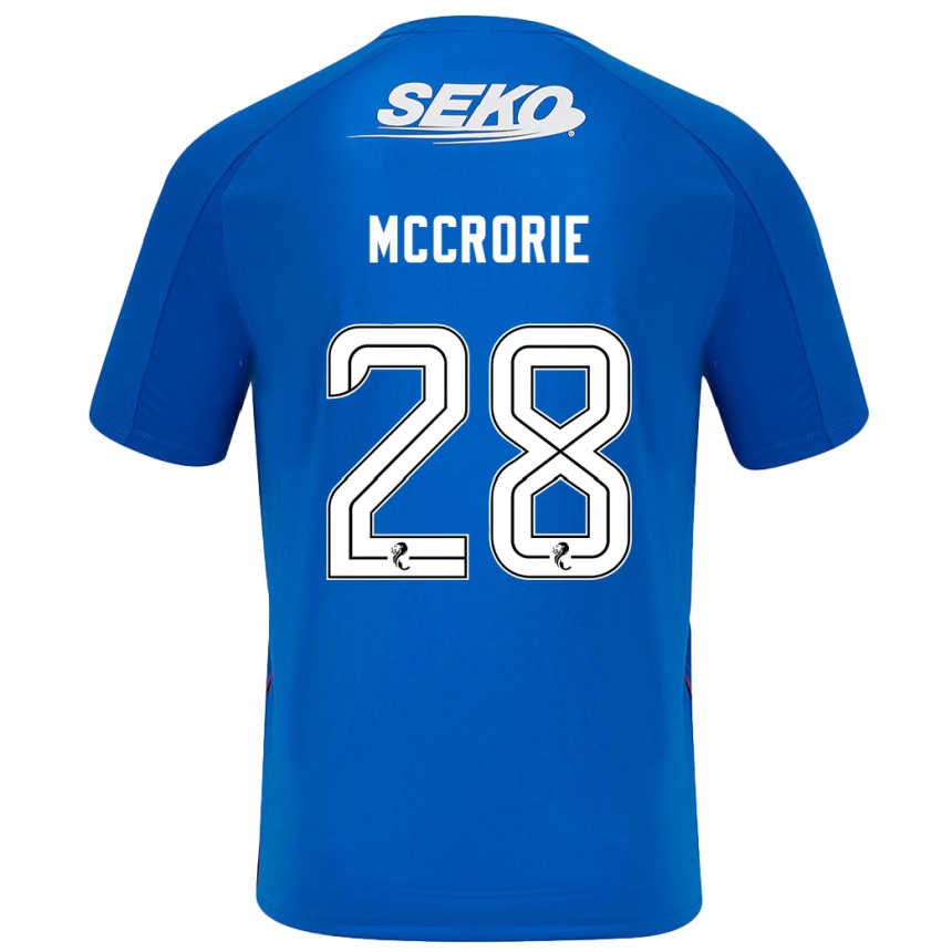 Kids Football Robby Mccrorie #28 Dark Blue Home Jersey 2024/25 T-Shirt Canada