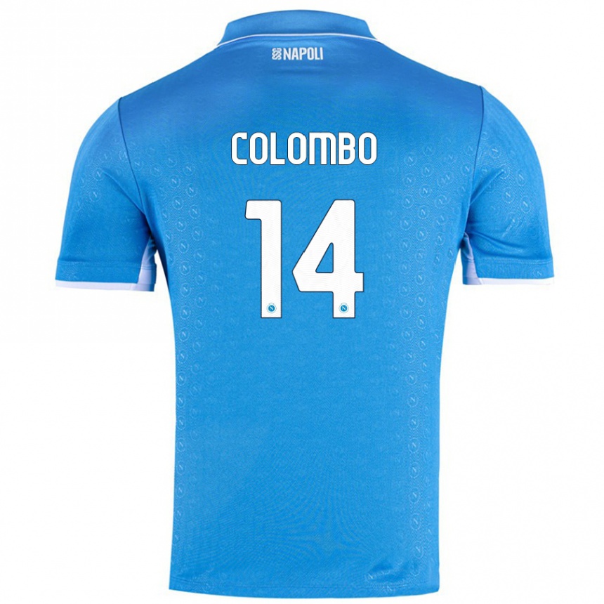 Kids Football Sofia Colombo #14 Sky Blue Home Jersey 2024/25 T-Shirt Canada