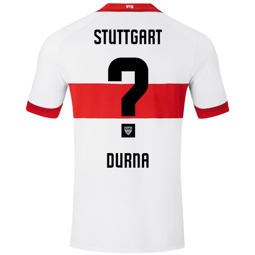 Enfant Football Maillot Tuncay Durna #0 Blanc Rouge Tenues Domicile 2024/25 Canada