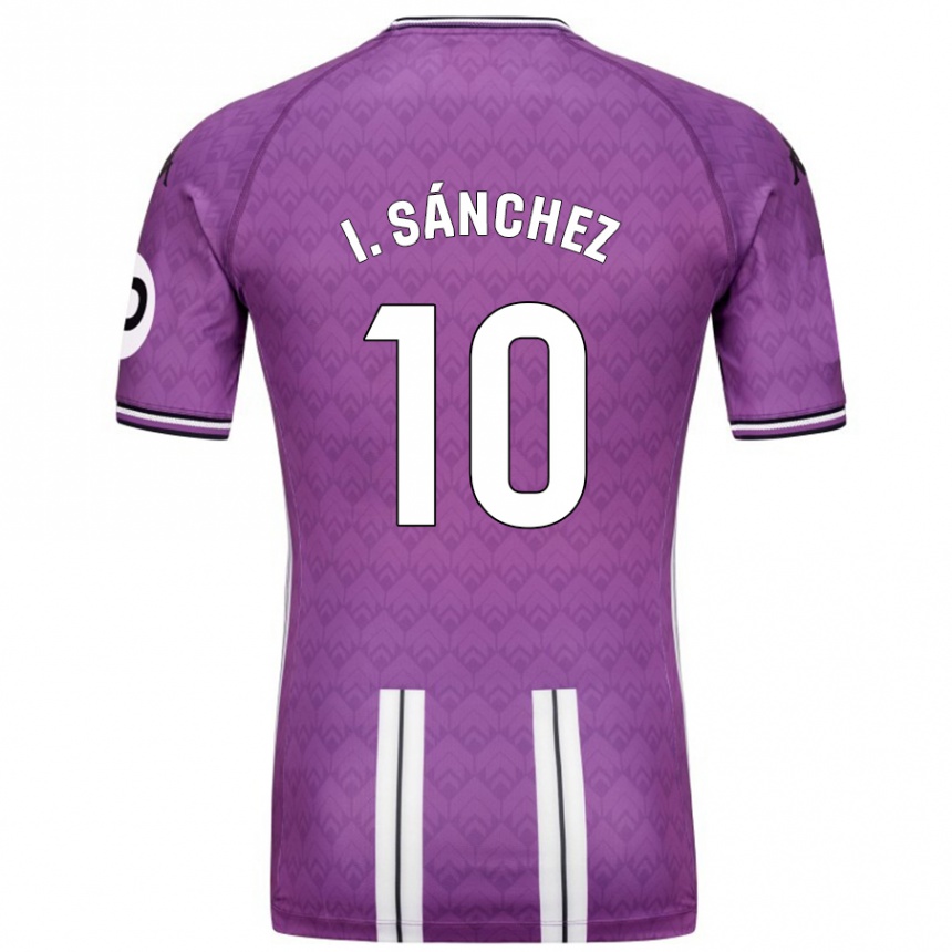 Enfant Football Maillot Iván Sánchez #10 Violet Blanc Tenues Domicile 2024/25 Canada