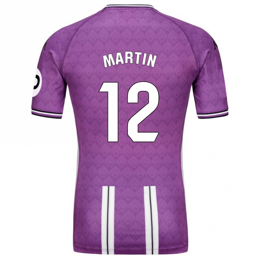 Enfant Football Maillot Mario Martin #12 Violet Blanc Tenues Domicile 2024/25 Canada