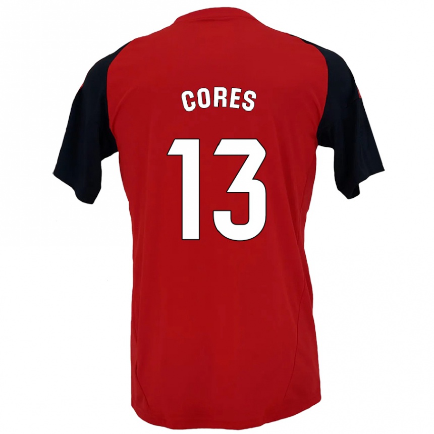 Enfant Football Maillot Christian Cores #13 Rouge Noir Tenues Domicile 2024/25 Canada