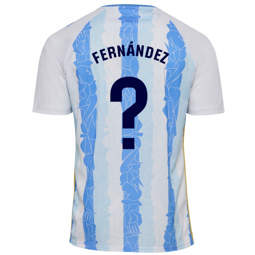 Enfant Football Maillot José Fernández #0 Blanc Bleu Tenues Domicile 2024/25 Canada