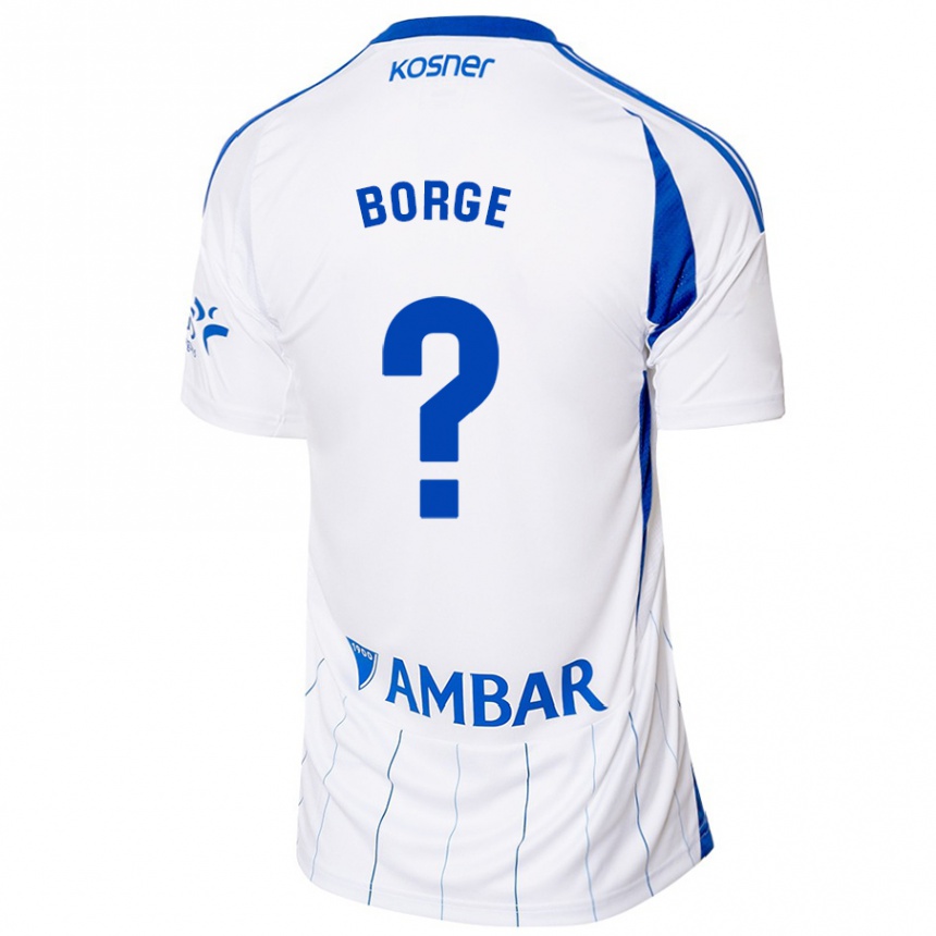 Enfant Football Maillot Andrés Borge #0 Rouge Blanc Tenues Domicile 2024/25 Canada