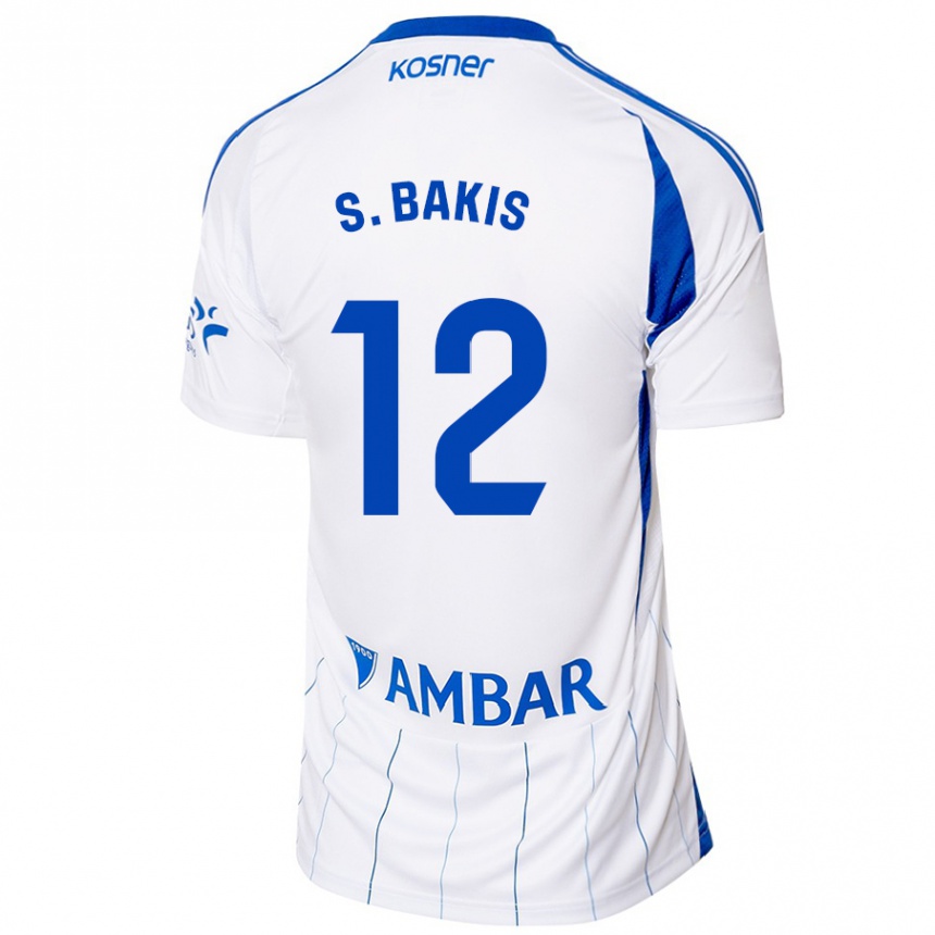 Enfant Football Maillot Sinan Bakış #12 Rouge Blanc Tenues Domicile 2024/25 Canada