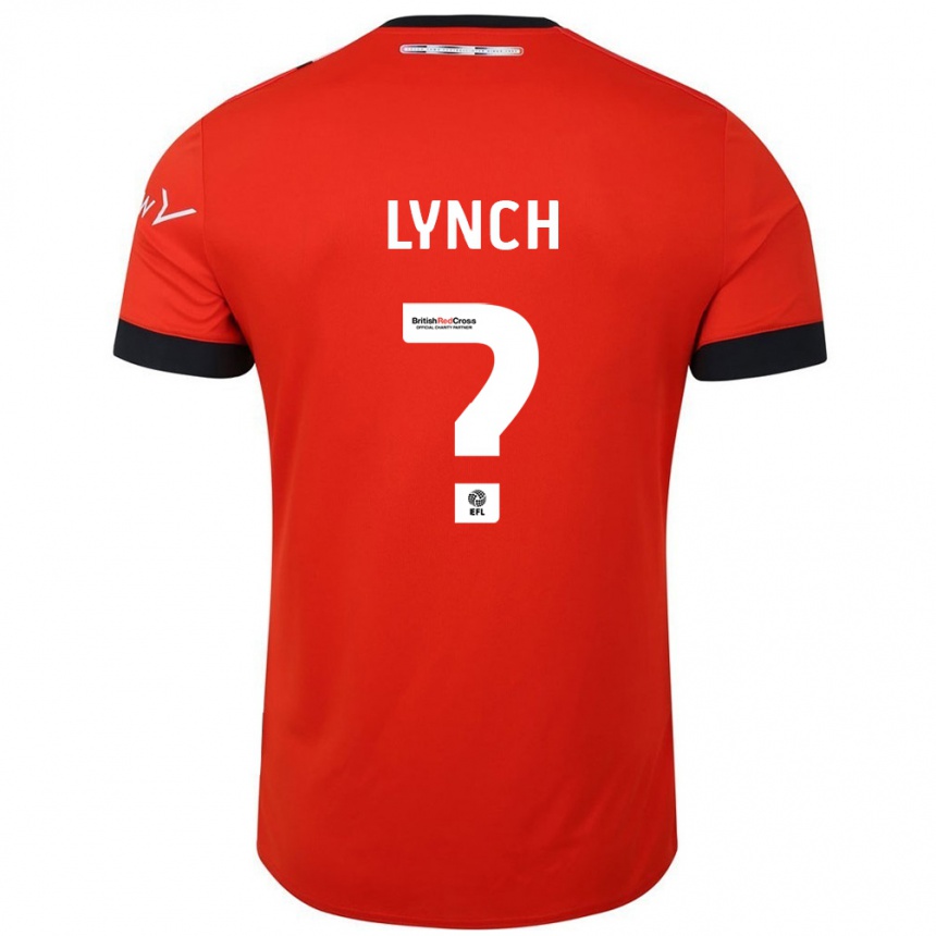 Enfant Football Maillot Oliver Lynch #0 Orange Noir Tenues Domicile 2024/25 Canada