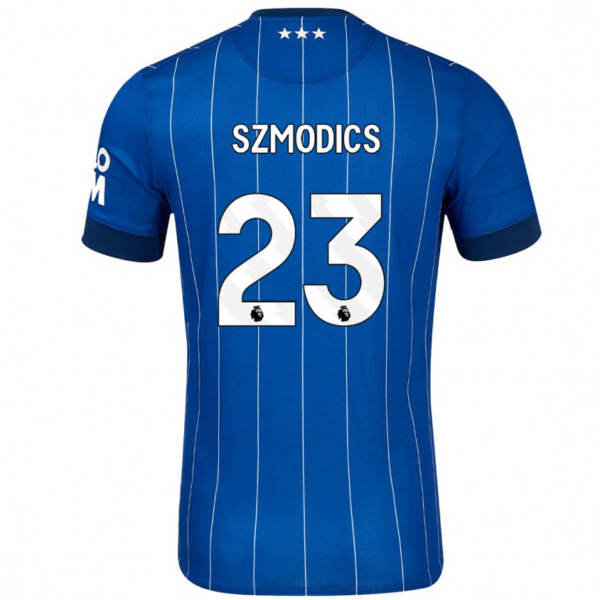 Enfant Football Maillot Sammie Szmodics #23 Bleu Marine Tenues Domicile 2024/25 Canada