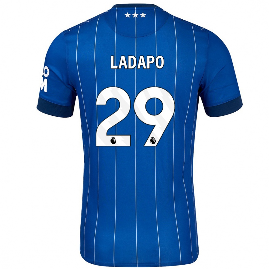 Enfant Football Maillot Freddie Ladapo #29 Bleu Marine Tenues Domicile 2024/25 Canada