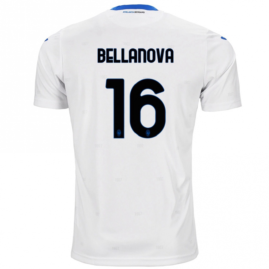 Enfant Football Maillot Raoul Bellanova #16 Blanc Tenues Extérieur 2024/25 Canada