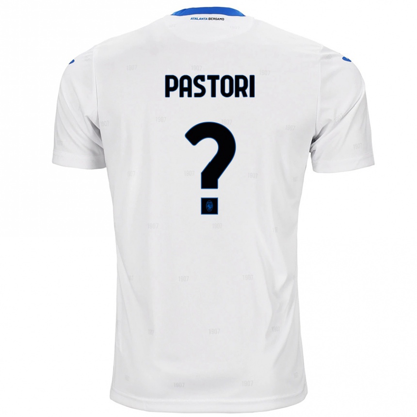 Kids Football Matias Pastori #0 White Away Jersey 2024/25 T-Shirt Canada