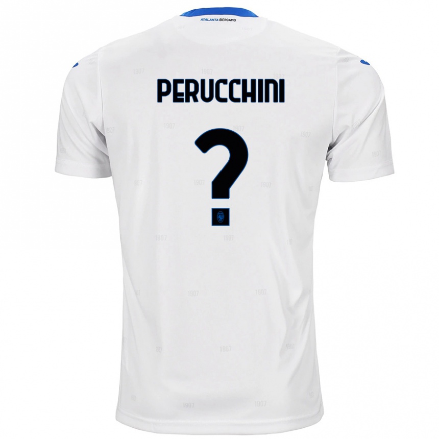 Enfant Football Maillot Simone Perucchini #0 Blanc Tenues Extérieur 2024/25 Canada