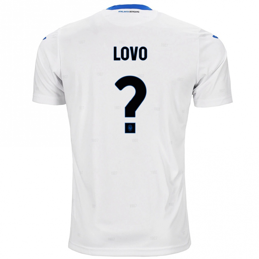 Enfant Football Maillot Pietro Lovo #0 Blanc Tenues Extérieur 2024/25 Canada