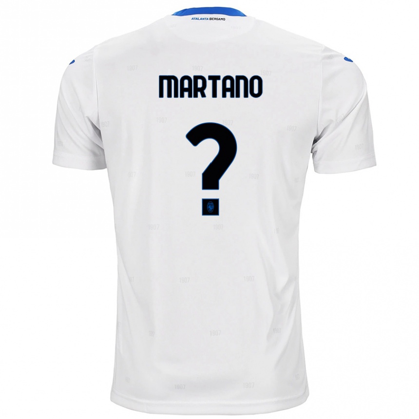 Enfant Football Maillot Aldo Martano #0 Blanc Tenues Extérieur 2024/25 Canada