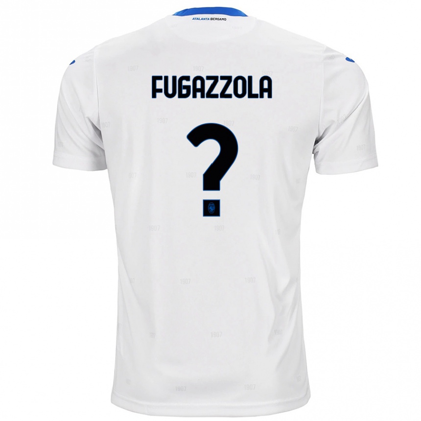 Kids Football Marcello Fugazzola #0 White Away Jersey 2024/25 T-Shirt Canada