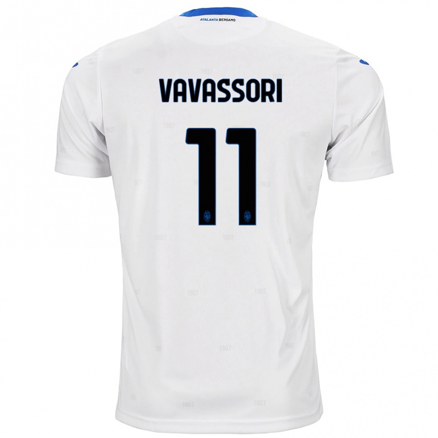 Enfant Football Maillot Dominic Vavassori #11 Blanc Tenues Extérieur 2024/25 Canada