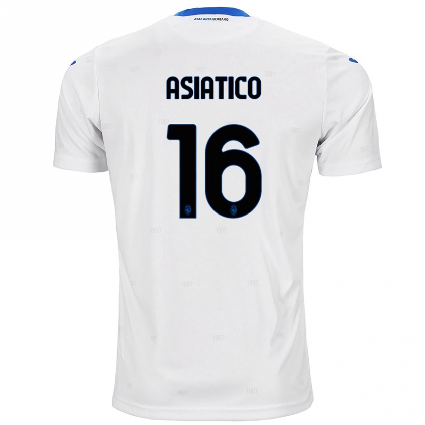 Enfant Football Maillot Pietro Asiatico #16 Blanc Tenues Extérieur 2024/25 Canada