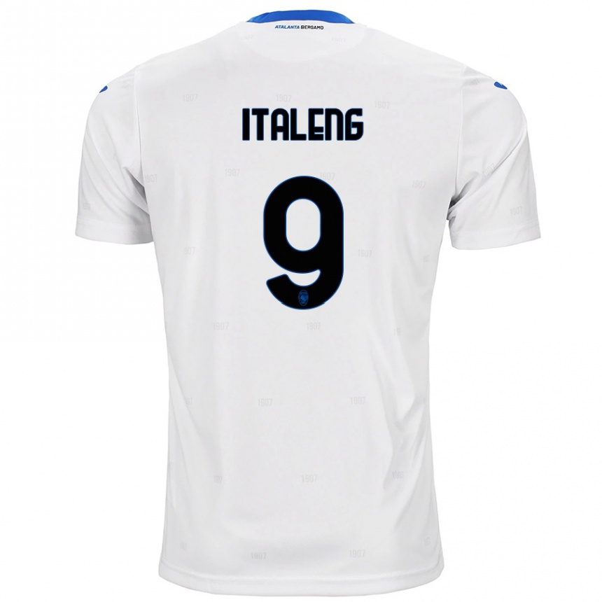 Enfant Football Maillot Jonathan Italeng #9 Blanc Tenues Extérieur 2024/25 Canada