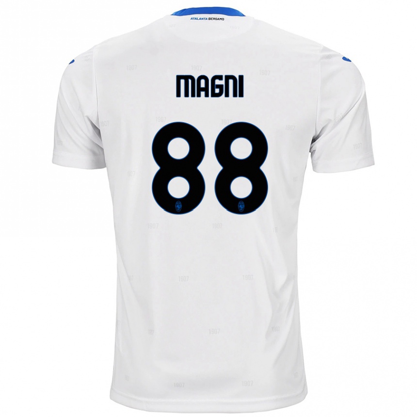 Enfant Football Maillot Gloria Magni #88 Blanc Tenues Extérieur 2024/25 Canada